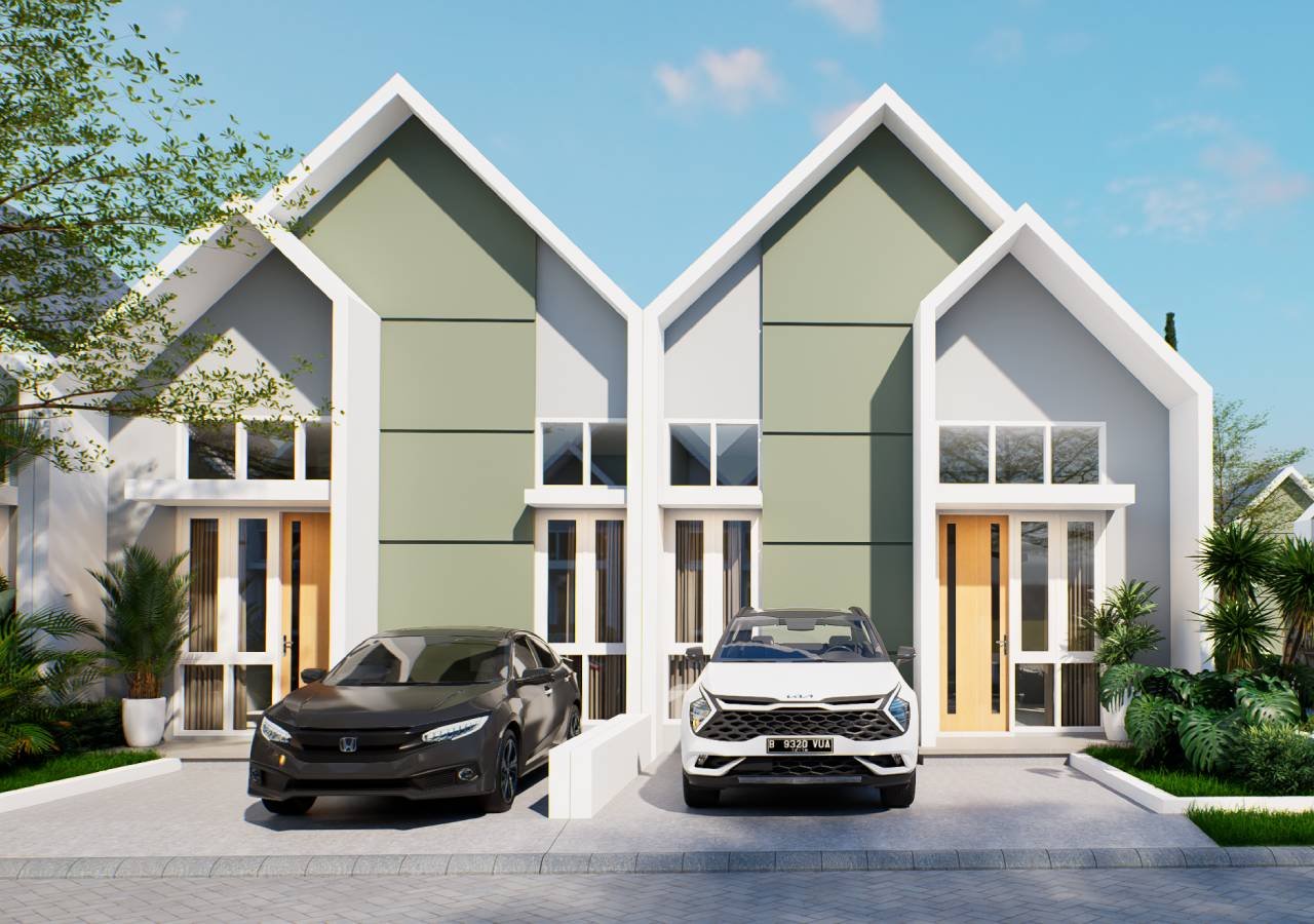 rumah scandinavian modern